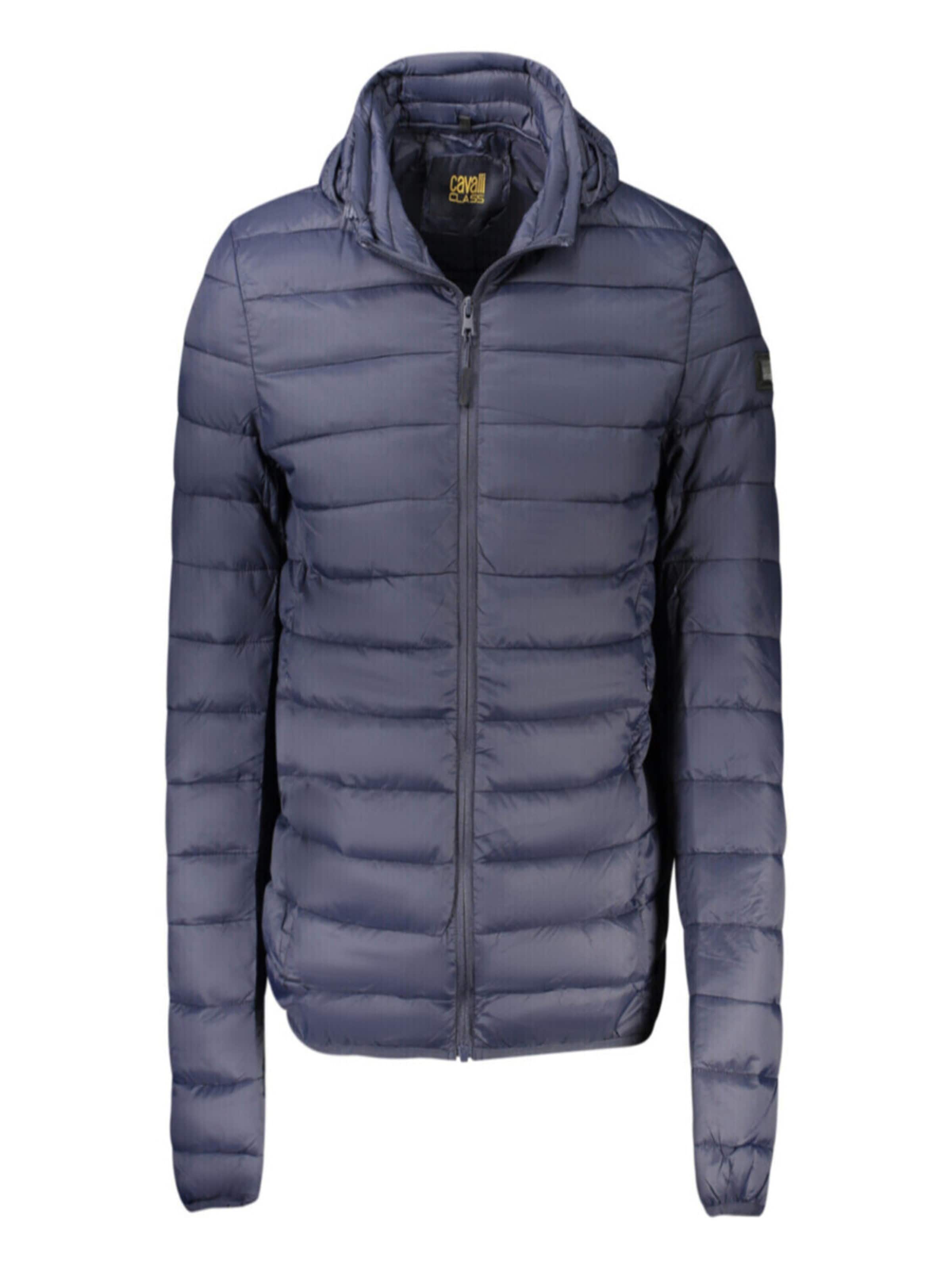 Cavalli Class Between-Season Jacket 'Quilted jacket' in Blue: front