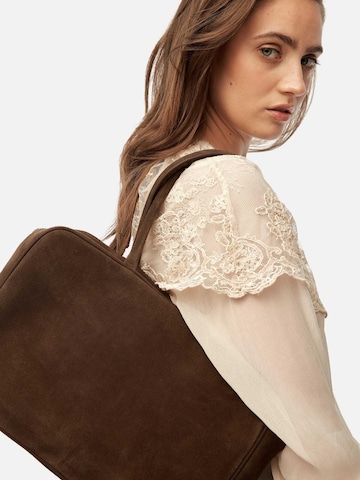 Borsa a mano 'NOVA CHIC' di L37 HANDMADE SHOES in marrone: frontale
