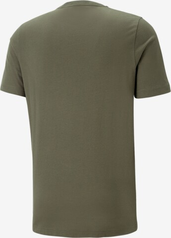 PUMA Toiminnallinen paita 'Essential' värissä vihreä