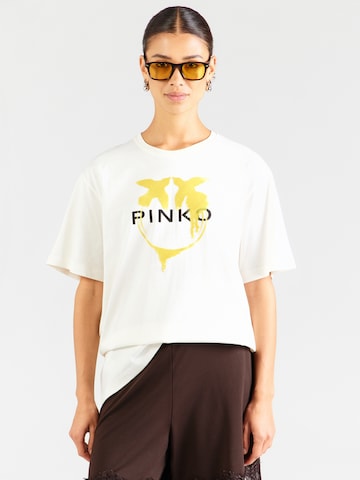 PINKO T-Shirt in Weiß: Vorderseite