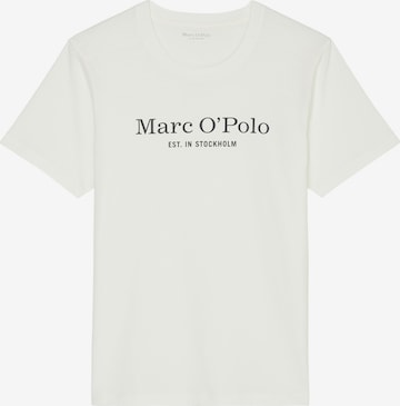 Marc O'Polo Shirt ' Mix & Match Cotton ' in Wit: voorkant
