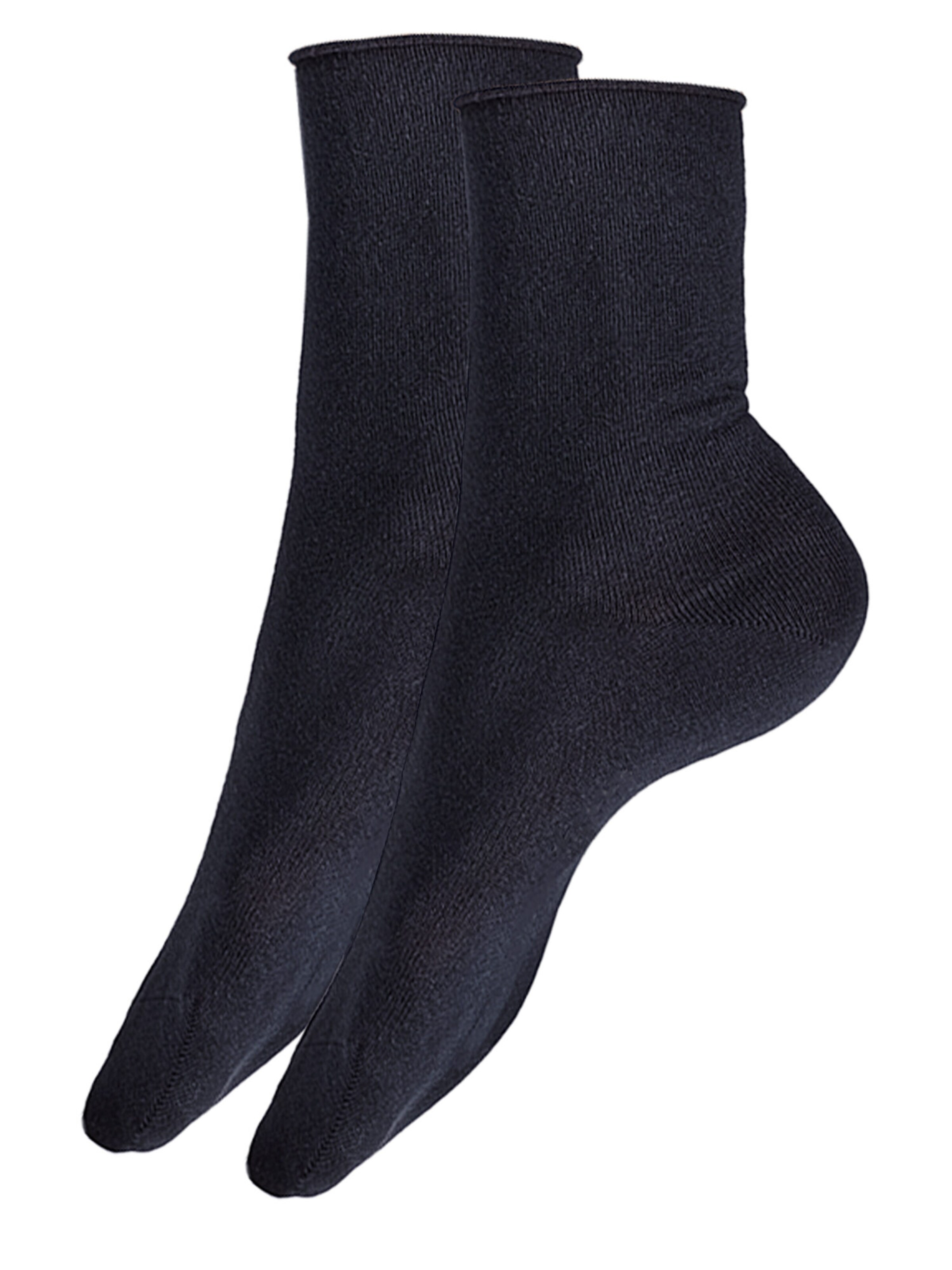 Hudson Socks in Blue: front