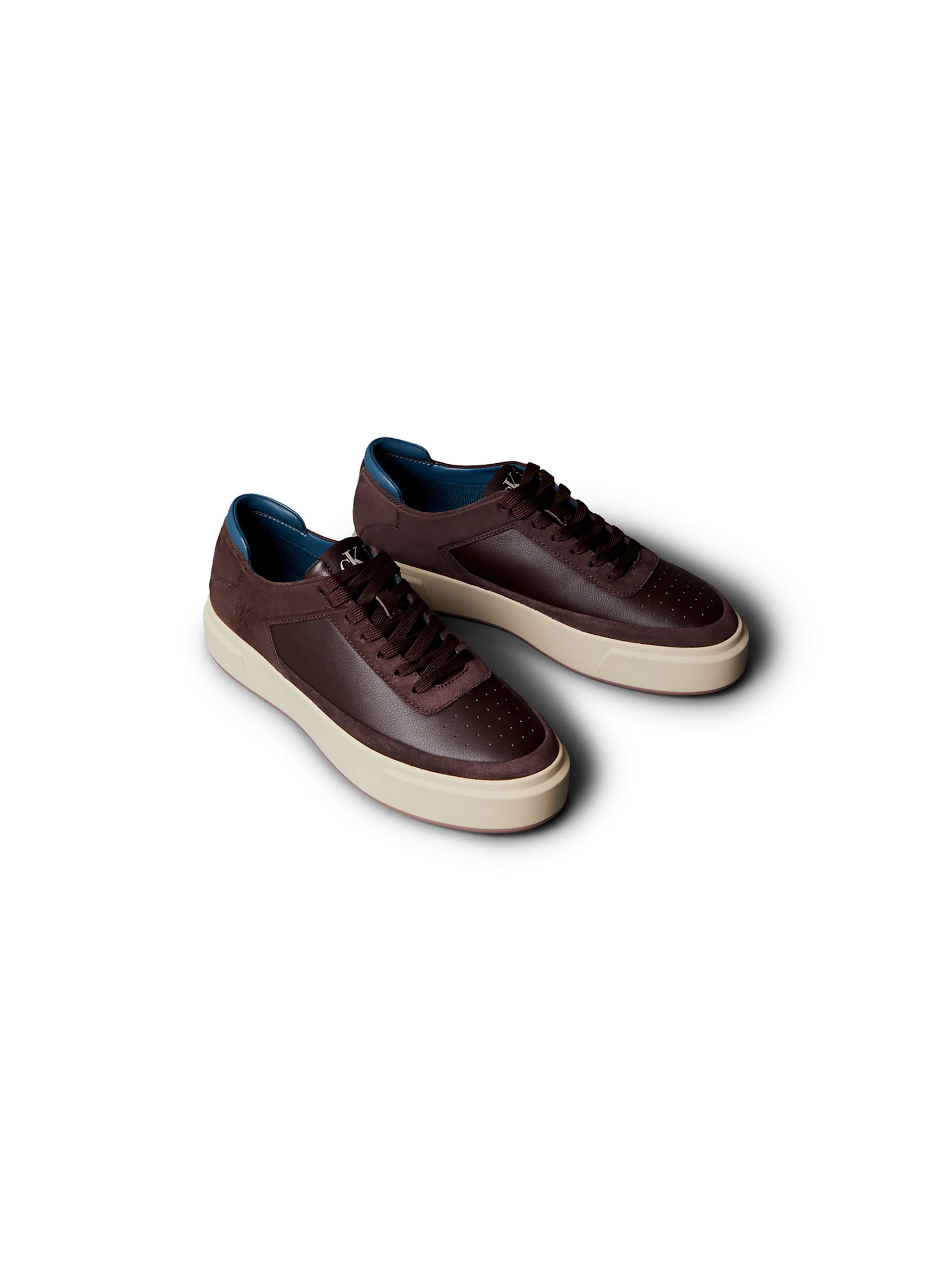 Calvin Klein Jeans Platform trainers in Brown