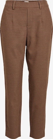 OBJECT Chino Pants 'LISA' in Brown: front