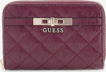 GUESS Portemonnaie 'Idra' in Rot: Vorderseite