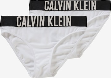 Chiloţi de la Calvin Klein Underwear pe alb: față