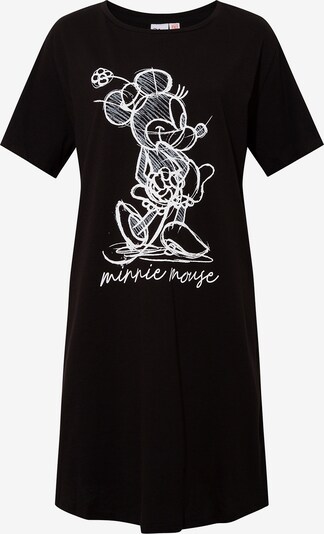 DeFacto Nachthemd 'Mickey & Minnie' in schwarz / weiß, Produktansicht