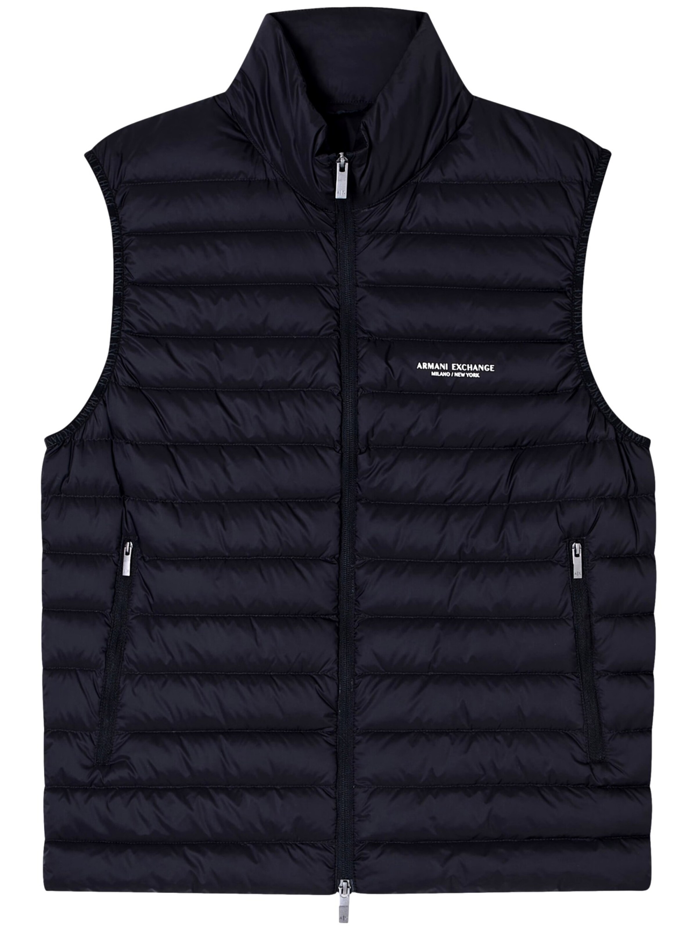 ARMANI EXCHANGE Gilet en noir, Vue avec produit