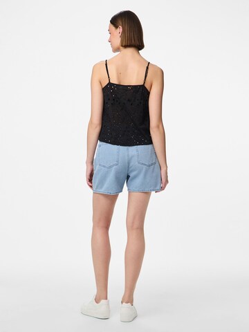 PIECES Top 'WENDY' in Black