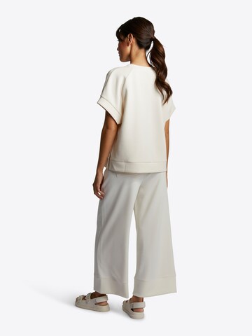 Wide leg Pantaloni di Rich & Royal in beige