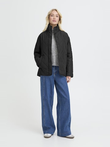 Veste mi-saison ' OXBMMBELIS LOOSE JACKET ' Oxmo en noir