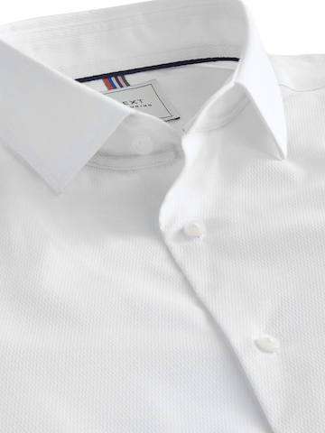 Next Regular fit Button Up Shirt in White