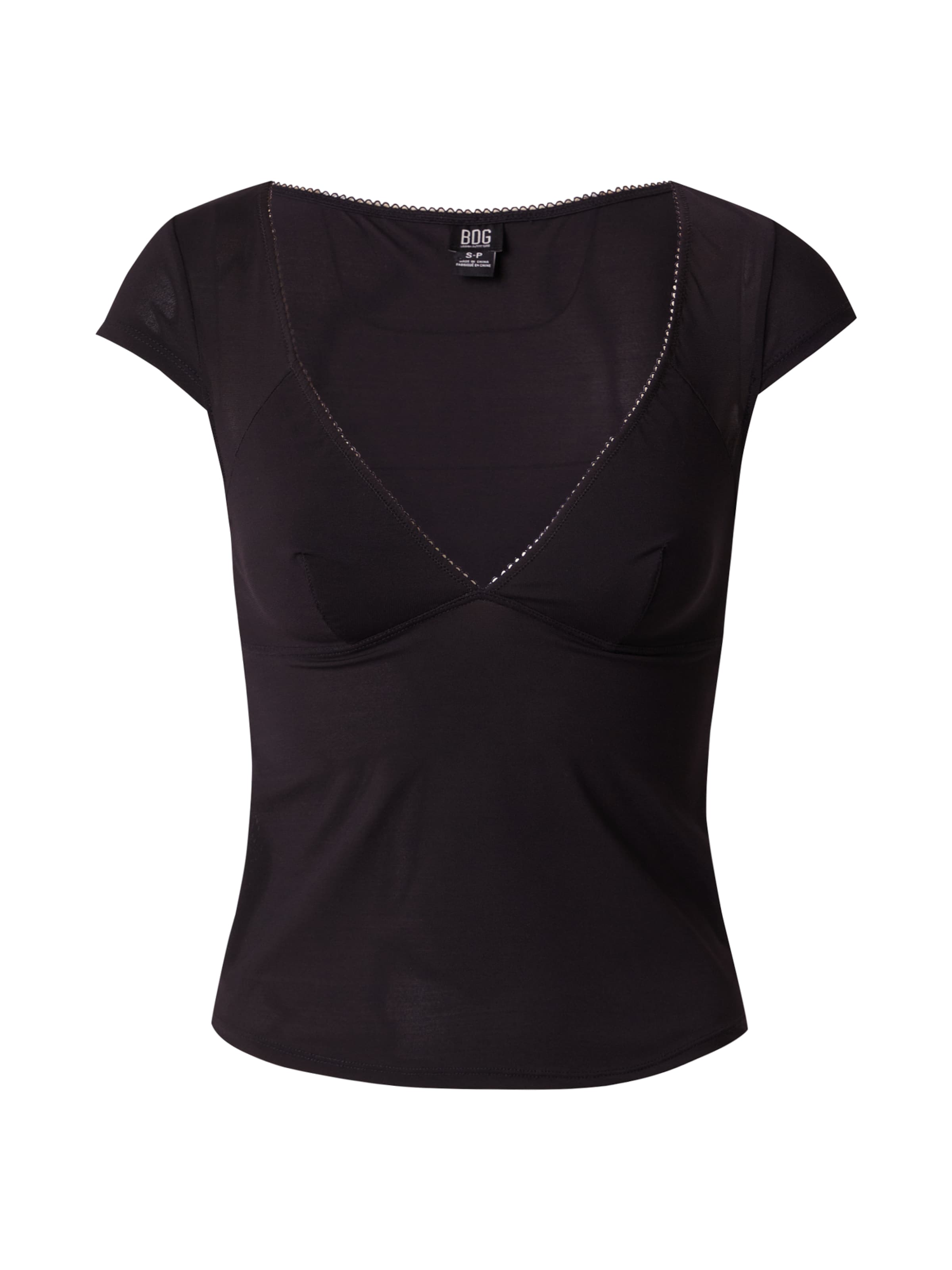 BDG Urban Outfitters Tričko - Čierna: predná strana