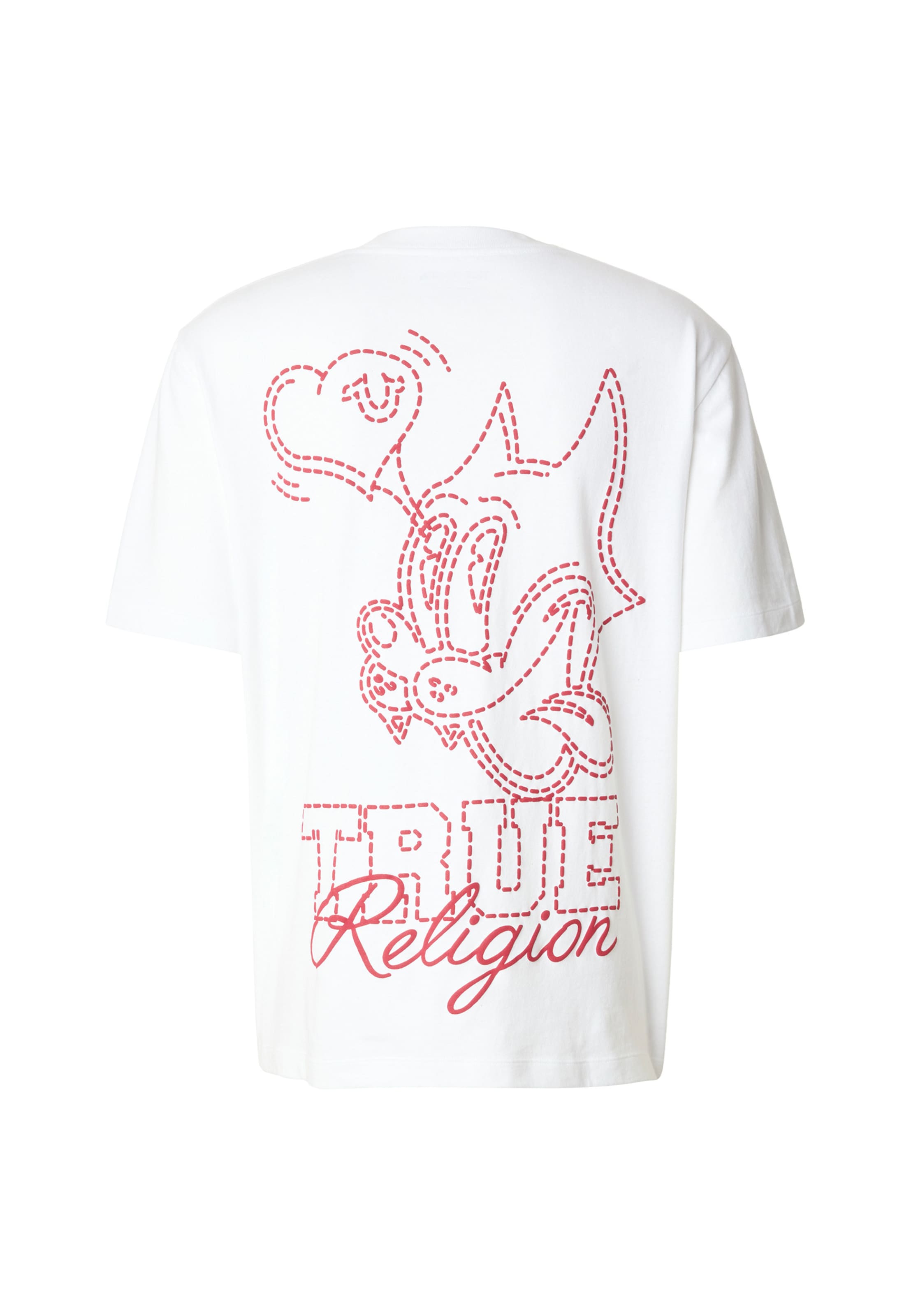 True Religion Shirt 'Cat' in Wit