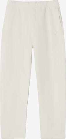 Bershka Regular Bukse i hvit: forside