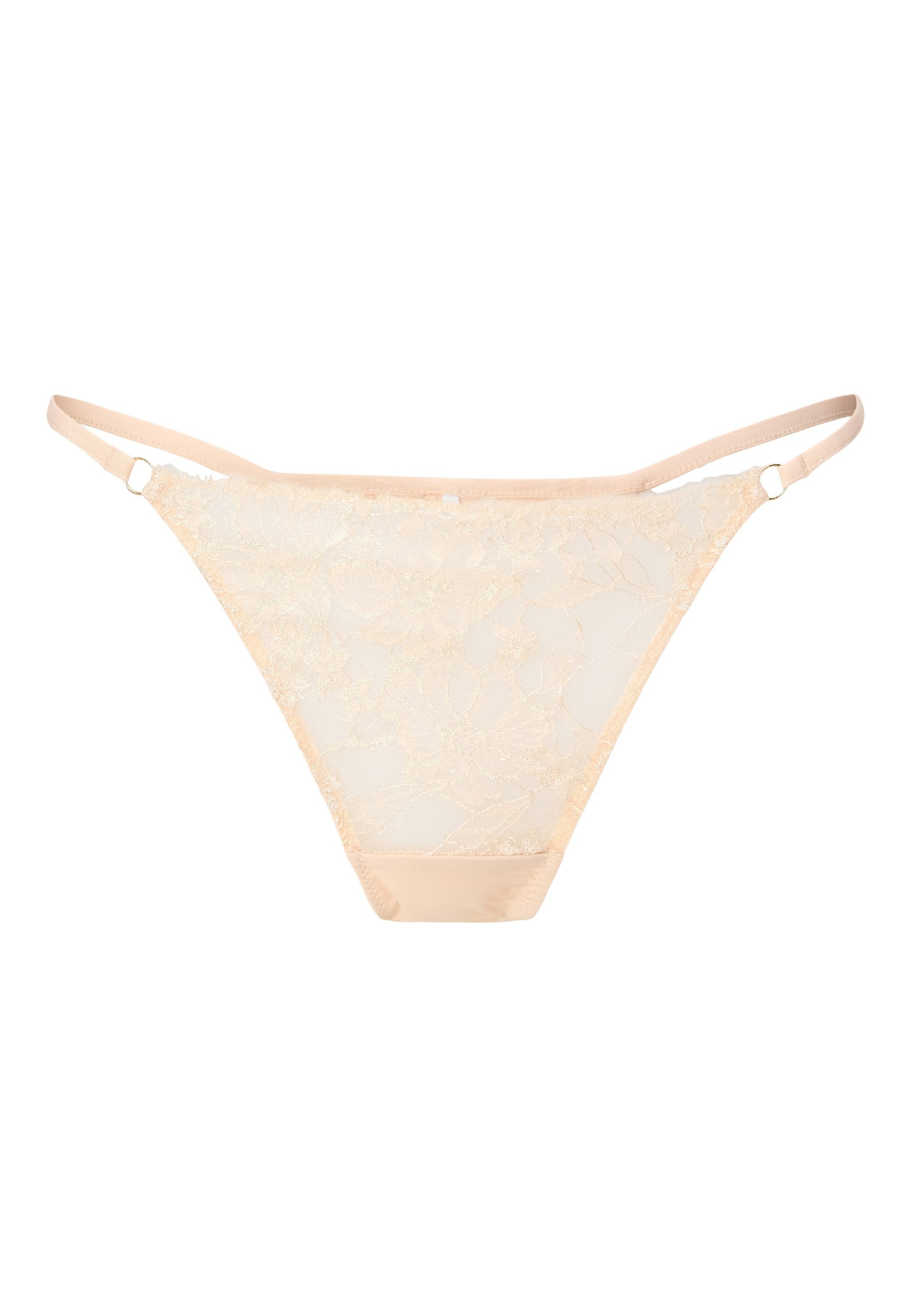 LingaDore - Tanga em bege: frente