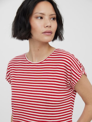 VERO MODA T-Shirt 'Ava' in Rot