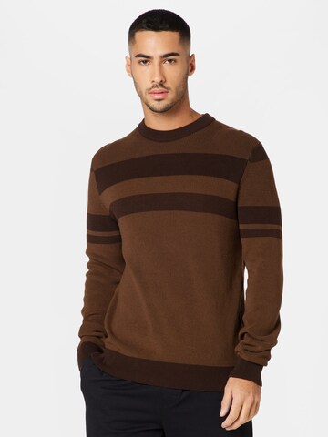 BOSS Orange Pullover 'Kastory' i brun: forside