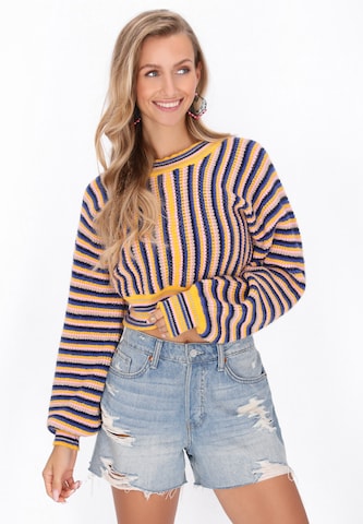 IZIA - Pullover em mistura de cores: frente