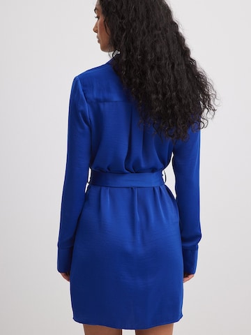 NA-KD Shirt dress in Blue