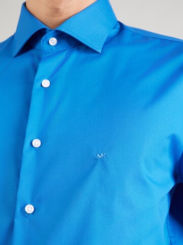 Michael Kors Slim fit Srajca | modra barva