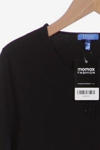 ESCADA SPORT Langarmshirt M in Schwarz