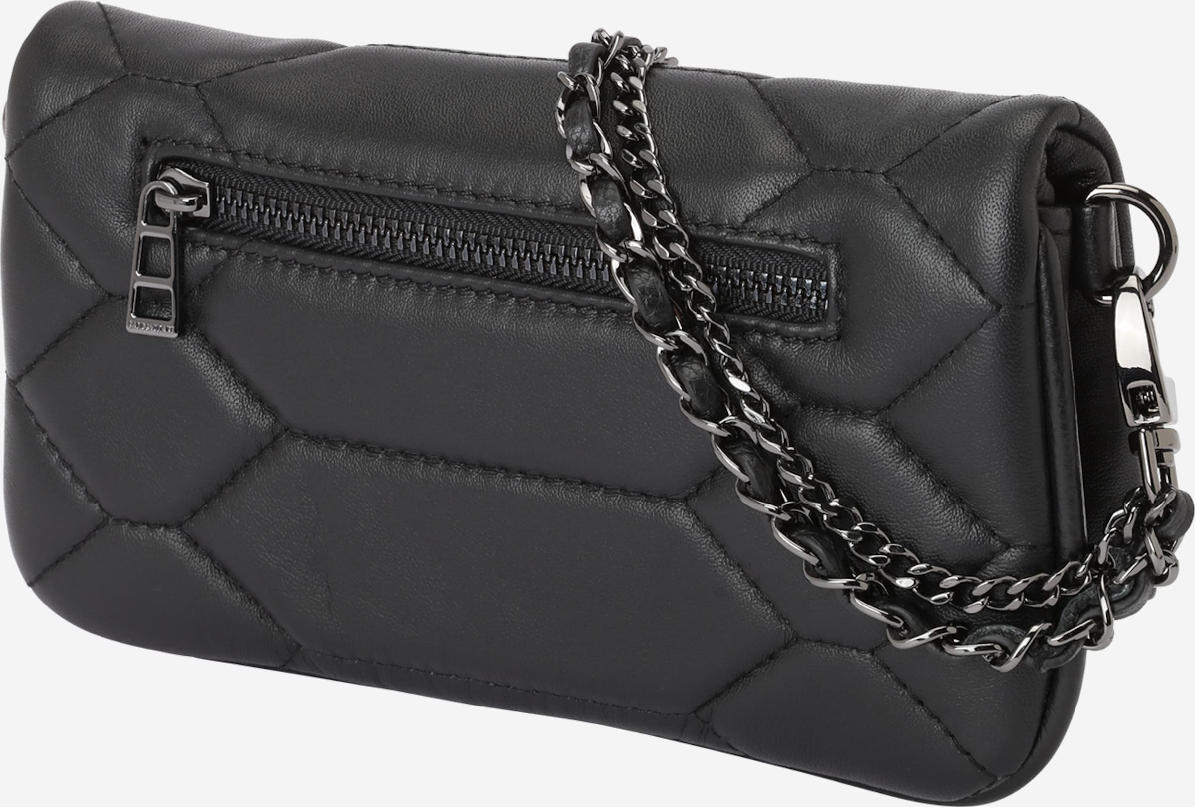 くまROCK Zadig & Voltaire Geantă de umăr 'ROCK NANO' pe Negru | ABOUT YOU