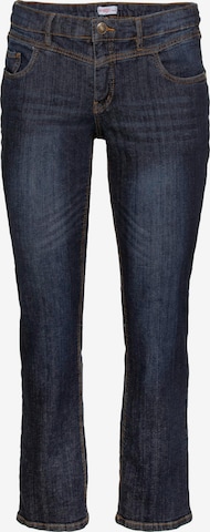 SHEEGO Regular Jeans 'Lana' i blå: framsida