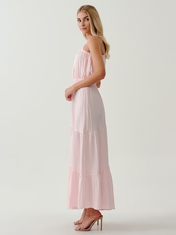 Robe 'INDY' Tussah en rose