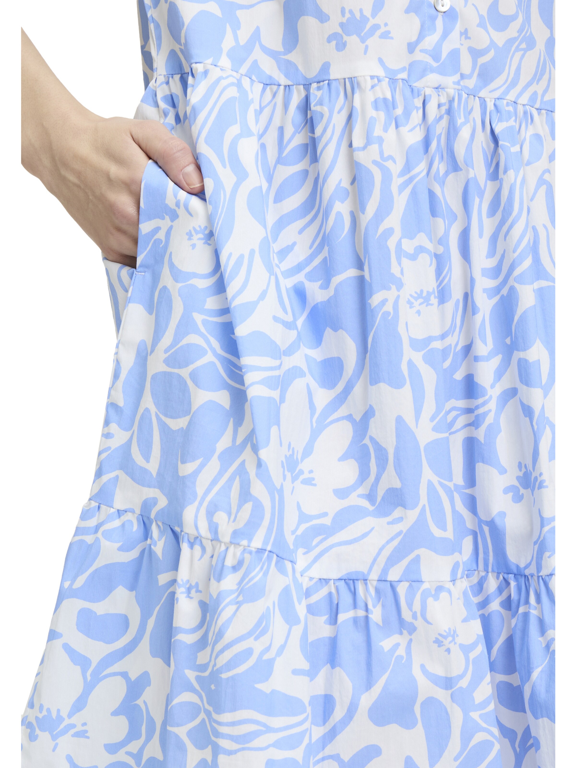 Cartoon Blusenkleid in Lila