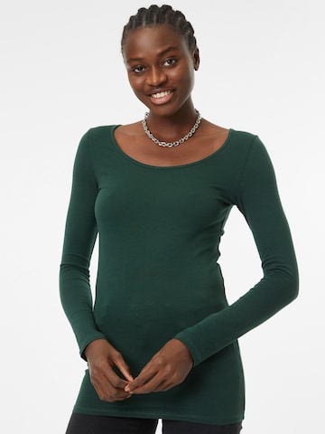 VERO MODA Shirt in Green: front