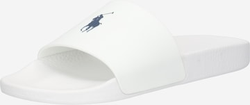 Polo Ralph Lauren Badeschuh in Weiß: front