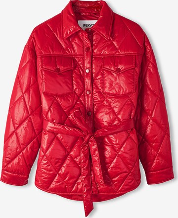 Ipekyol Between-Season Jacket in Red: front
