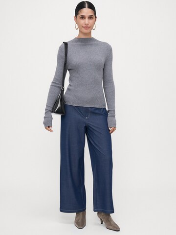 Vero Moda Petite Sweter 'VMNANCY' w kolorze szary