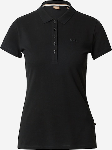 BOSS Black Тениска 'Epola' в черно: отпред