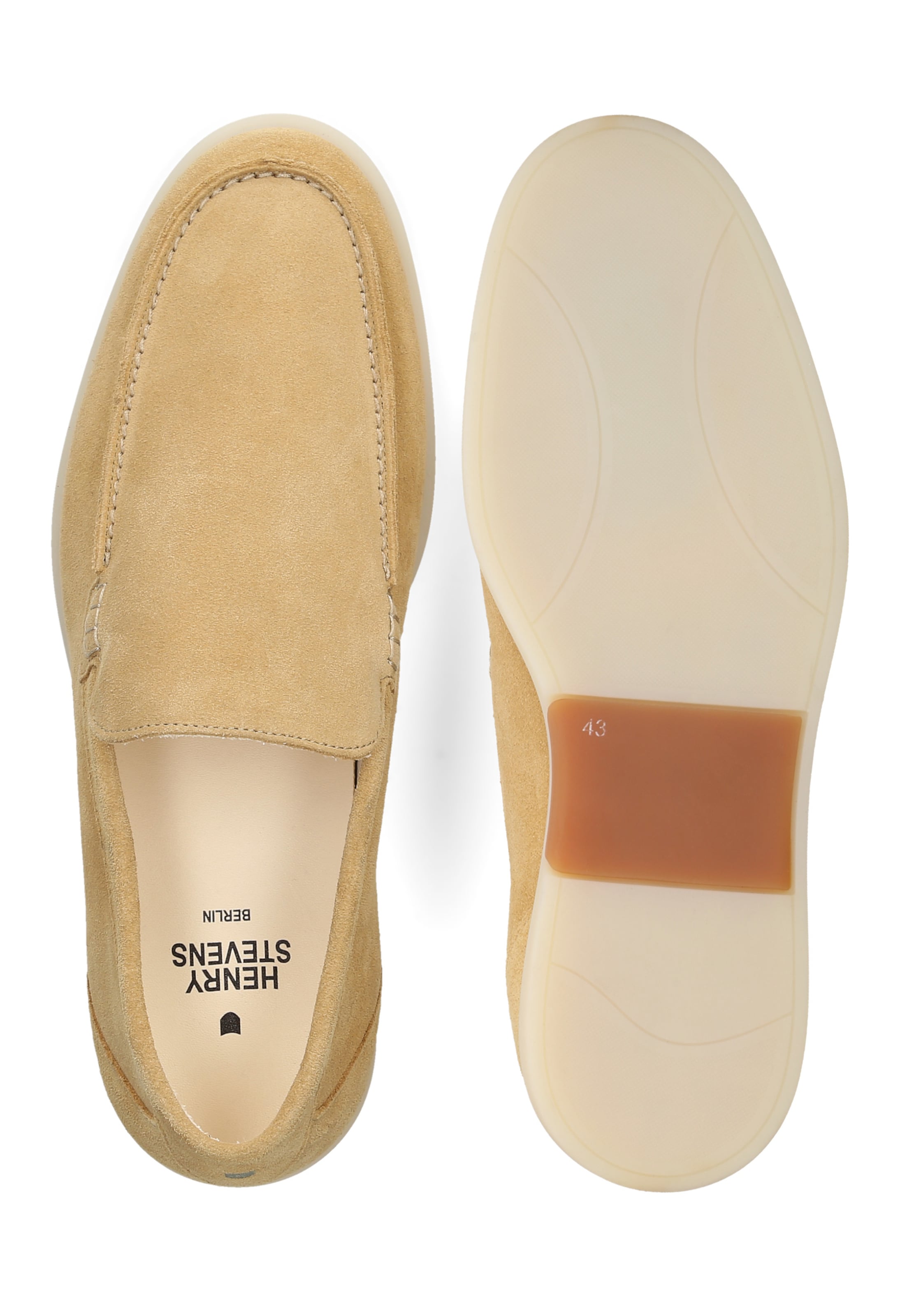 Henry Stevens Slip-ons 'Elia' in Beige