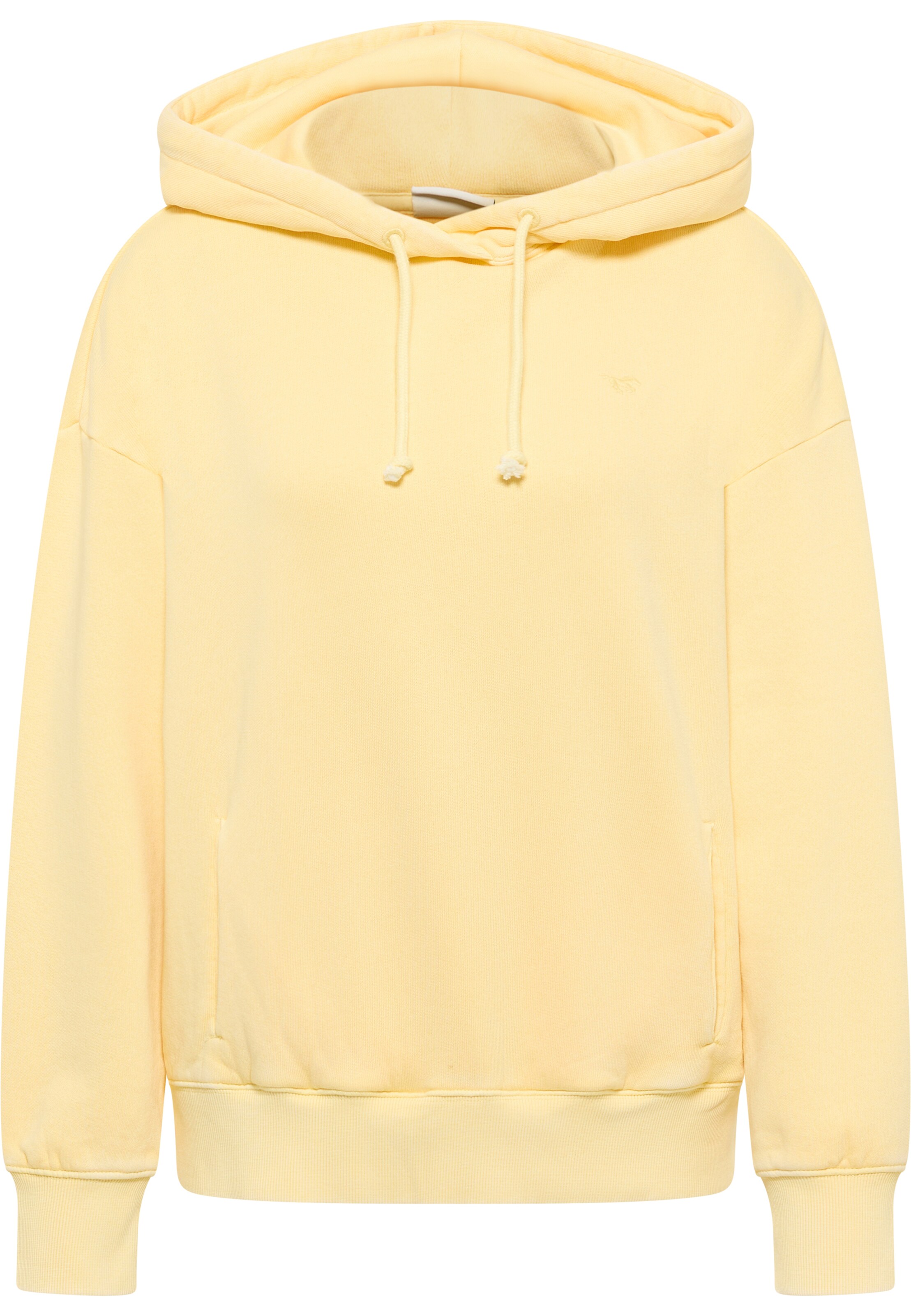 MUSTANG Sweatshirt 'Style Lea' in Yellow: front