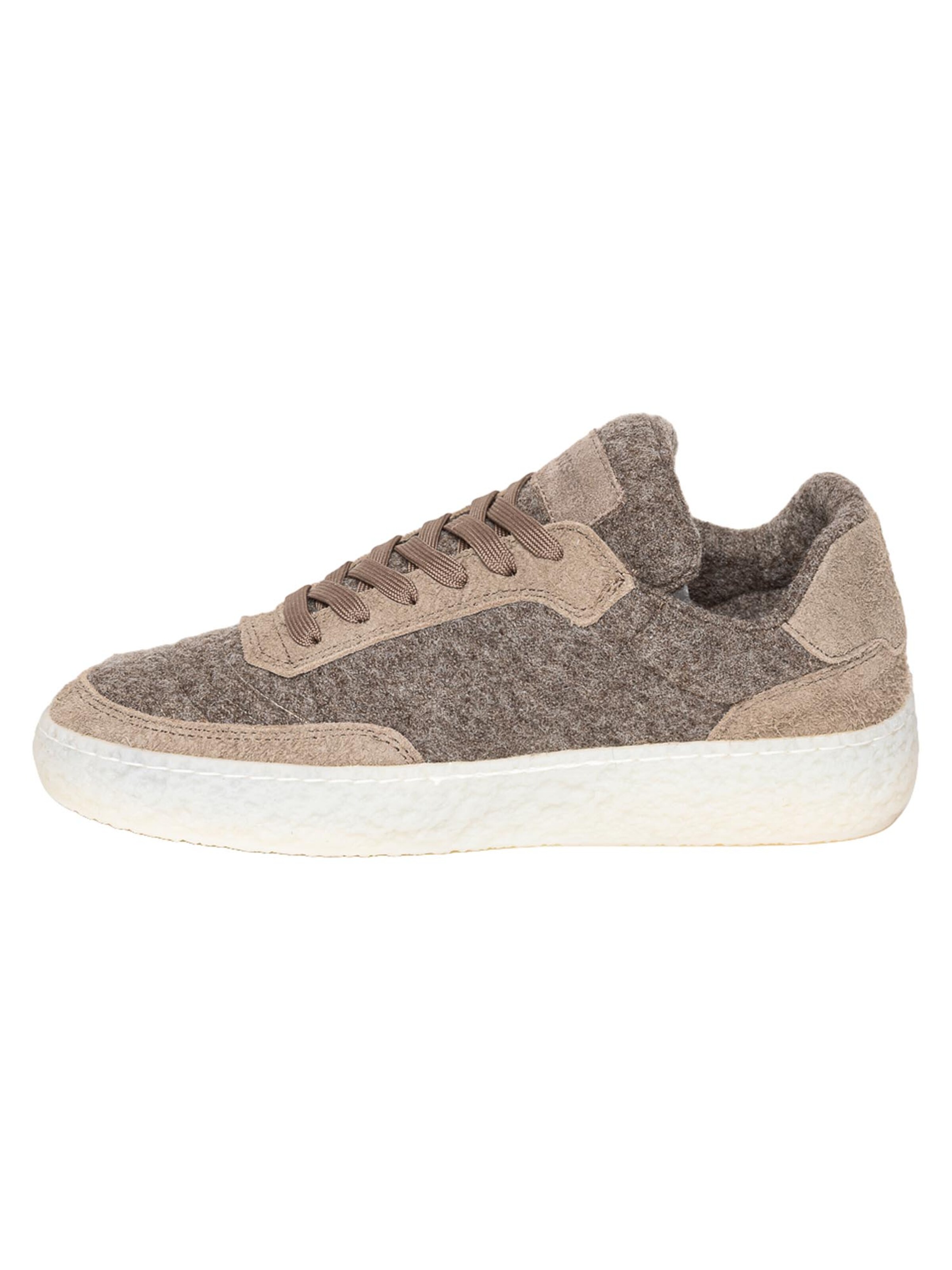 Gottstein Sneakers 'Wool Blaze' in Brown