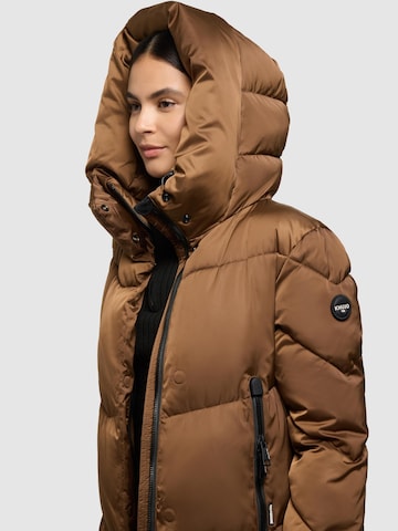 khujo Winter Coat 'Manelia2' in Brown