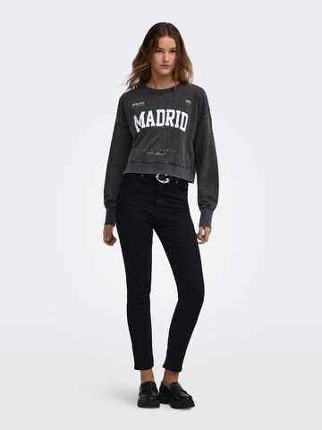 ONLY Sweatshirt in Zwart