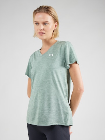 UNDER ARMOUR Funktionsshirt 'Twist' in Grün: Vorderseite