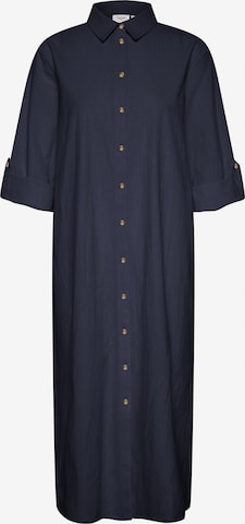 SAINT TROPEZ Blusenkleid 'Zalinda' in Blau: Vorderseite