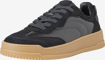 Baskets basses NEWD en noir : devant