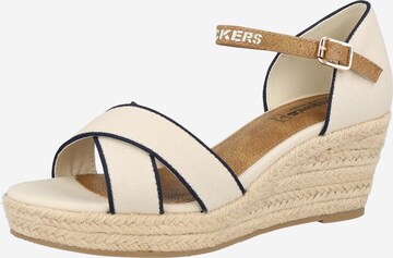 Dockers by Gerli Sandalen met riem in Beige: voorkant