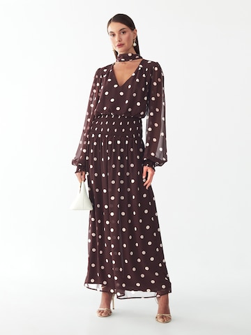 Robe de soirée 'FARLEY' St MRLO en marron