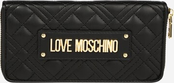 Love Moschino Portemonnaie in Schwarz: predná strana