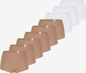 SLOGGI Slip '24/7 Cotton' in Brown: front