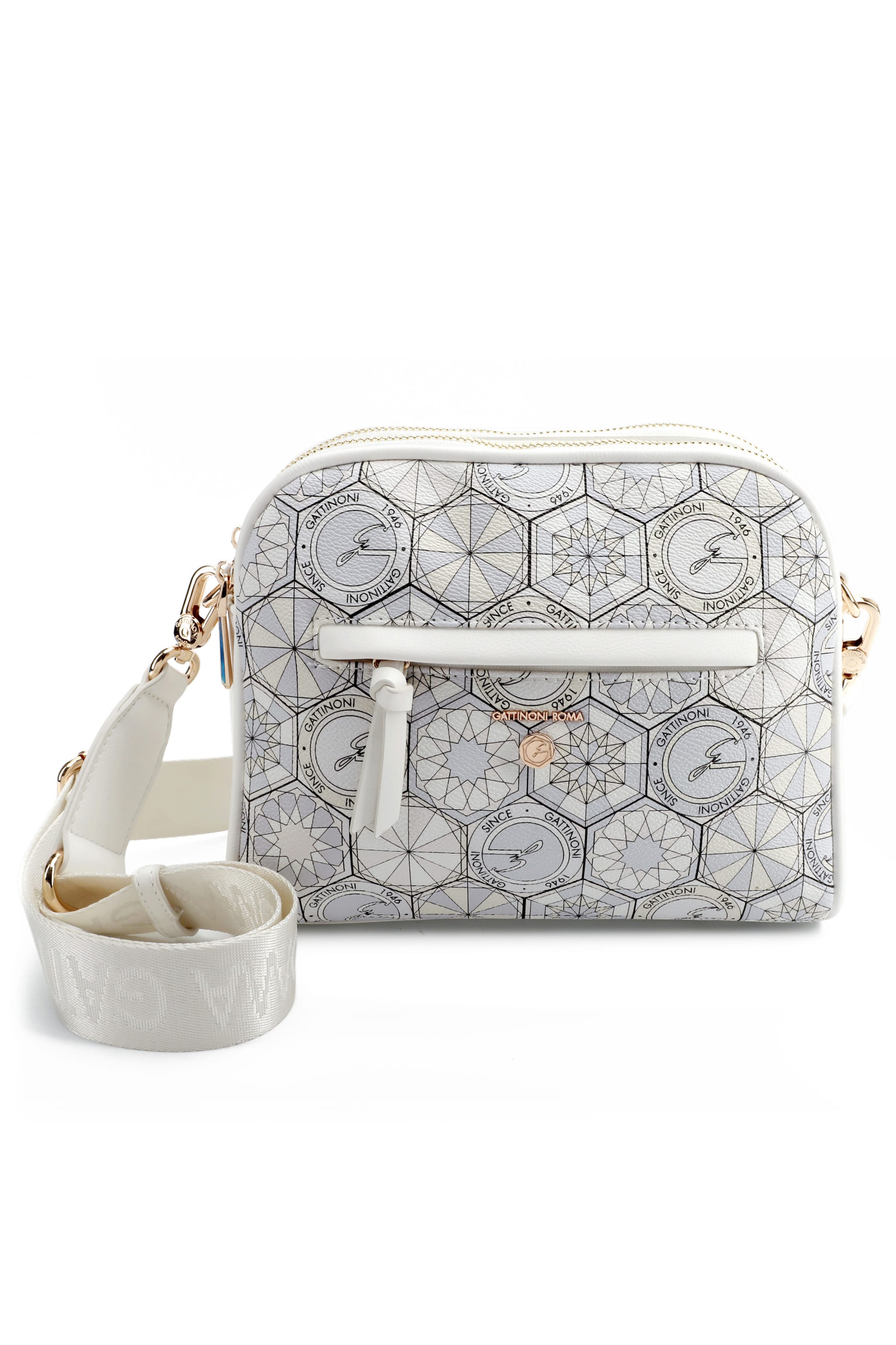 Gattinoni Crossbody Bag ' Teodosia' in Beige: front