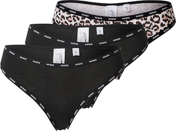 GUESS Alushousut värissä musta: etupuoli