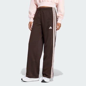 ADIDAS SPORTSWEAR Wide Leg Sporthose 'Dayready' in Braun: Vorderseite
